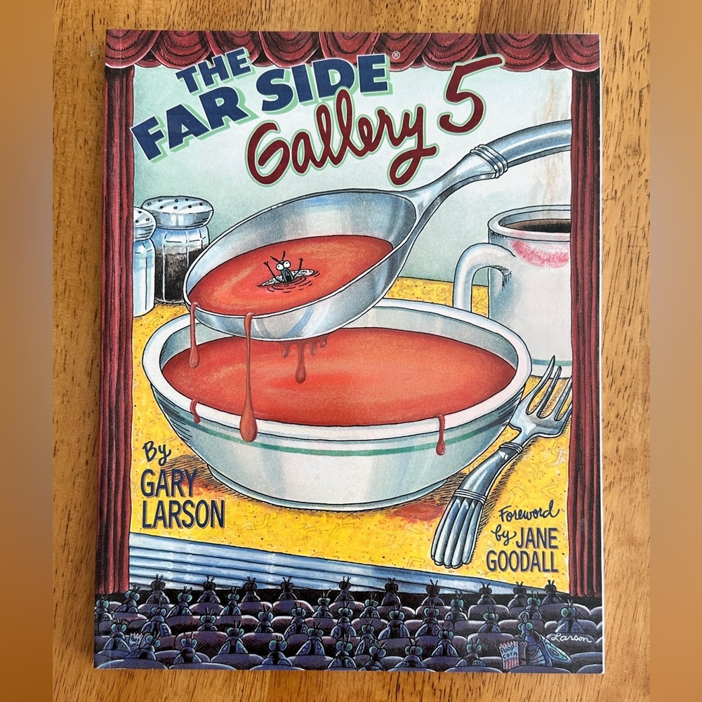 The Far Side GALLERY 5 by Gary Larson paperback book